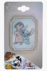 69455 - BoxLunch - Disney100 Lenticular Sketch Collection - Lilo & Stitch - Loungefly alternate image