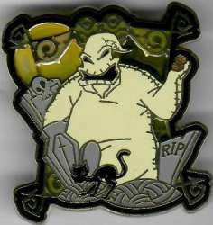 54985 - BoxLunch - The Nightmare Before Christmas Stained Glass Frames - Oogie Boogie - Disney Licensed alternate image