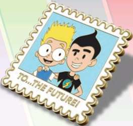 53734 - 2022 One Family Pin Event - Wish You Were Here! Stamp Collection - Meet the Robinsons - Walt Disney World alternate image