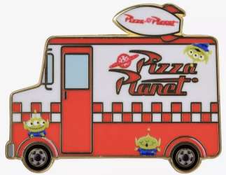 Click to view the Toy Story Pin Set - Pizza Planet Truck ONLY details