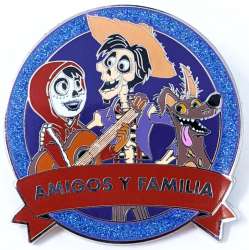 53855 - One Family 2022 Pin Celebration - Friends & Family In Park Languages Mystery Set - Spanish Coco alternate image