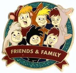 53850 - One Family 2022 Pin Celebration - Friends & Family In Park Languages Mystery Set - English alternate image