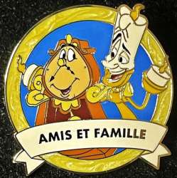 53848 - One Family 2022 Pin Celebration - Friends & Family In Park Languages Mystery Set - French alternate image