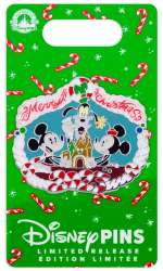 69583 - Christmas 2023 - Merry Christmas - Mickey, Minnie, and Goofy alternate image