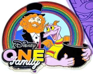 55548 - One Family 2022 Pin Celebration - Welcome Gift - Figment and Dreamfinder - Walt Disney World alternate image