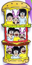 53929 - One Family 2022 Pin Celebration - Say Cheese! Photobooth Strips - Bob's Burgers - Disney Store US alternate image