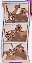 53934 - One Family 2022 Pin Celebration - Say Cheese! Photobooth Strips - Robin Hood - Disney Store US alternate image