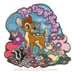 'Disney Parks Seasons - Spring - 2009 - First Day of Spring - Bambi - MLT'