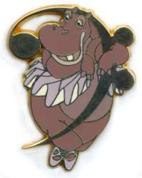 Hyacinth Hippo with a Bass Clef