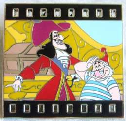 53845 - One Family 2022 Pin Celebration - Villainous Friends and Family Film Strips Mystery Set - Captain Hook and Smee alternate image