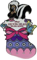 69798 - Resort Holiday Collection 2023: Stockings - Hilton Head Island - Flower - Walt Disney World alternate image