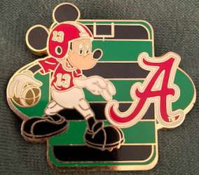 55605 - NCAA Football Team Series - Alabama Mickey - Walt Disney World alternate image