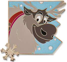 One Family 2022 Pin Celebration - Pin Pals - Olaf and Sven Set - Sven Only - DSUS
