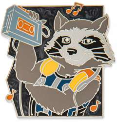 One Family 2022 Pin Celebration - Pin Pals - Rocket and Groot Set - Rocket Only - DSUS