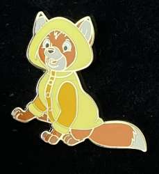 BoxLunch - Animals in Raincoats Mystery Collection - Series 1 - Tod in Yellow Raincoat CHASER - DLIC