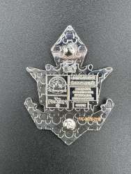 'Frozen 10th Anniversary Snowflake Puzzle Mystery Collection - Marshmallow - MLT'