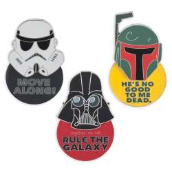 69838 - Star Wars Saga Collection - Helmets Slider Pin Set - Disney Store US alternate image