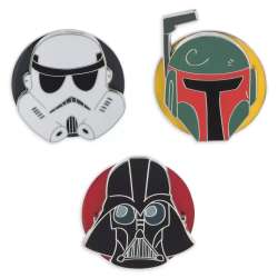69838 - Star Wars Saga Collection - Helmets Slider Pin Set - Disney Store US alternate image