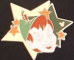2012 Hidden Mickey - Star Characters - Peter Pan - WDW