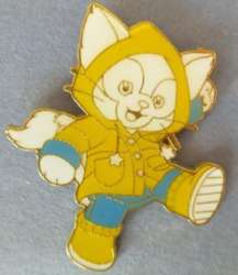 55617 - Duffy & Friends Colour Splash Rainy Day Pin Set - Gelatoni ONLY - Shanghai Disney Resort alternate image