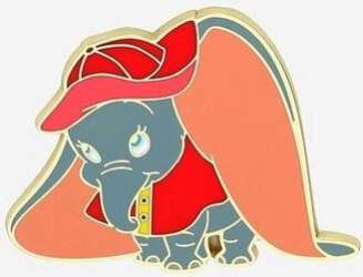 55168 - BoxLunch - Animals in Raincoats Mystery Collection - Series 1 - Dumbo in Red Raincoat - Disney Licensed alternate image