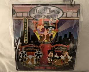 The El Capitan Theatre 20th Anniversary Carded Set — Full Set