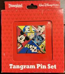Tangram Pin Set - Mickey Mouse and Friends - Full Set - MLT
