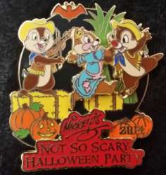 Mickey&#039;s Not So Scary Halloween Party (MNSSHP) 2014 - Western Clarice, Chip and Dale - WDW