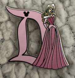 2019 Hidden Mickey - Disneyland D Characters - Aurora - DLR