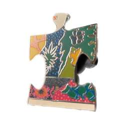Animal Kingdom Mural Puzzle Mystery Collection - Right Side Bottom Edge - WDW