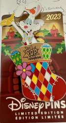 68438 - Resort Holiday Collection 2023: Stockings - Pop Century Christmas Stocking - Roger Rabbit - Walt Disney World alternate image