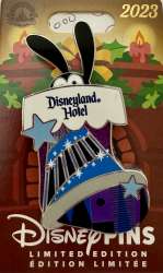 68444 - Resort Holiday Collection 2023: Stockings - Disneyland Hotel Christmas Stocking - Oswald - Disneyland Resort alternate image