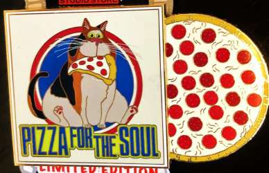 D23 Expo 2022 - Pizza Boxes Collection - Pizza for the Soul - Mr. Mittens - DSSH