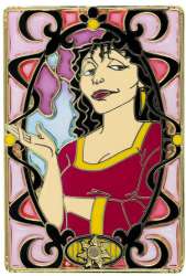 55665 - Pink A La Mode (PALM) - Villains Stained Glass Series - Mother Gothel - Disney Licensed alternate image