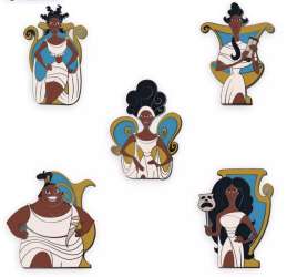 Hercules 25th Anniversary - D23 Exclusive - The Muses Pin Set - D23
