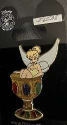 Click to view the Tinker Bell Seated in a Jeweled Goblet details