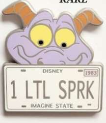 70250 - Character License Plate Mystery Collection - 1 LTL SPRK - Figment alternate image