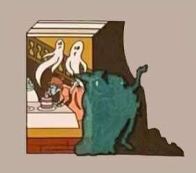 48296 - The Haunted Mansion 50th Anniversary Mystery Puzzle - Opera Singers and the Birthday Ghost - Walt Disney Imagineering alternate image