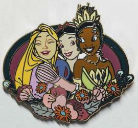 56483 - Princess Friends and Florals Booster Set - Rapunzel, Snow White, & Tiana alternate image
