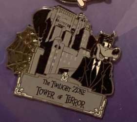 70319 - Disney's California Adventure Park Booster Pack - Tower of Terror (Grayscale Version) - Goofy as Rod Serling - Disneyland Resort alternate image