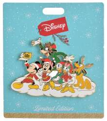 'Disney Pins Blog (DPB) Exclusives - Mickey &amp; Friends Christmas Selfie - DLIC'