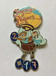 Joyeuses Pâques - Chip and Dale in Hot Air Balloon