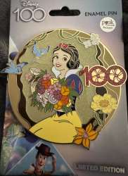 65611 - Pink A La Mode (PALM) - Disney100 Princess Floral Circles - Snow White with Flowers - Disney Licensed alternate image