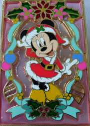 69395 - Pink A La Mode (PALM) - Disney Holidays Stained Glass - Disney Holidays Minnie Mouse - Disney Licensed alternate image