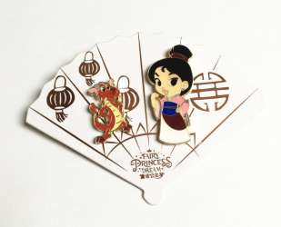 55804 - SDR - Fairy Princess Dream Collection - Princesses and Sidekicks - Mulan and Mushu - Shanghai Disney Resort alternate image