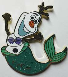 56336 - Disney Pins Blog (DPB): Olaf Presents - Olaf as Ariel - Disney Licensed alternate image