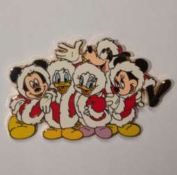 70542 - Disney Auctions Fab 5 in Santa Suits - Fab 5 in Santa Suits - Disney Auctions alternate image