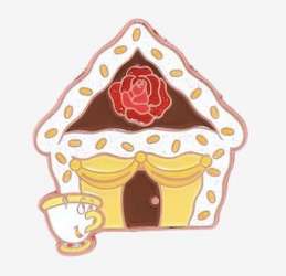 56061 - BoxLunch - Princess Gingerbread Houses - Belle - Disney Licensed alternate image