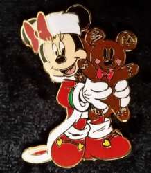 Minnie and Gingerbread Mickey
