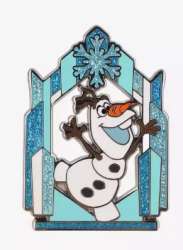 70679 - BoxLunch - Frozen Glitter Frames - Olaf - Disney Licensed alternate image